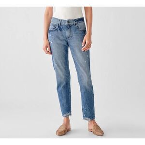 DL1961 Riley Tapered Boyfriend Jeans - Augusta Wash